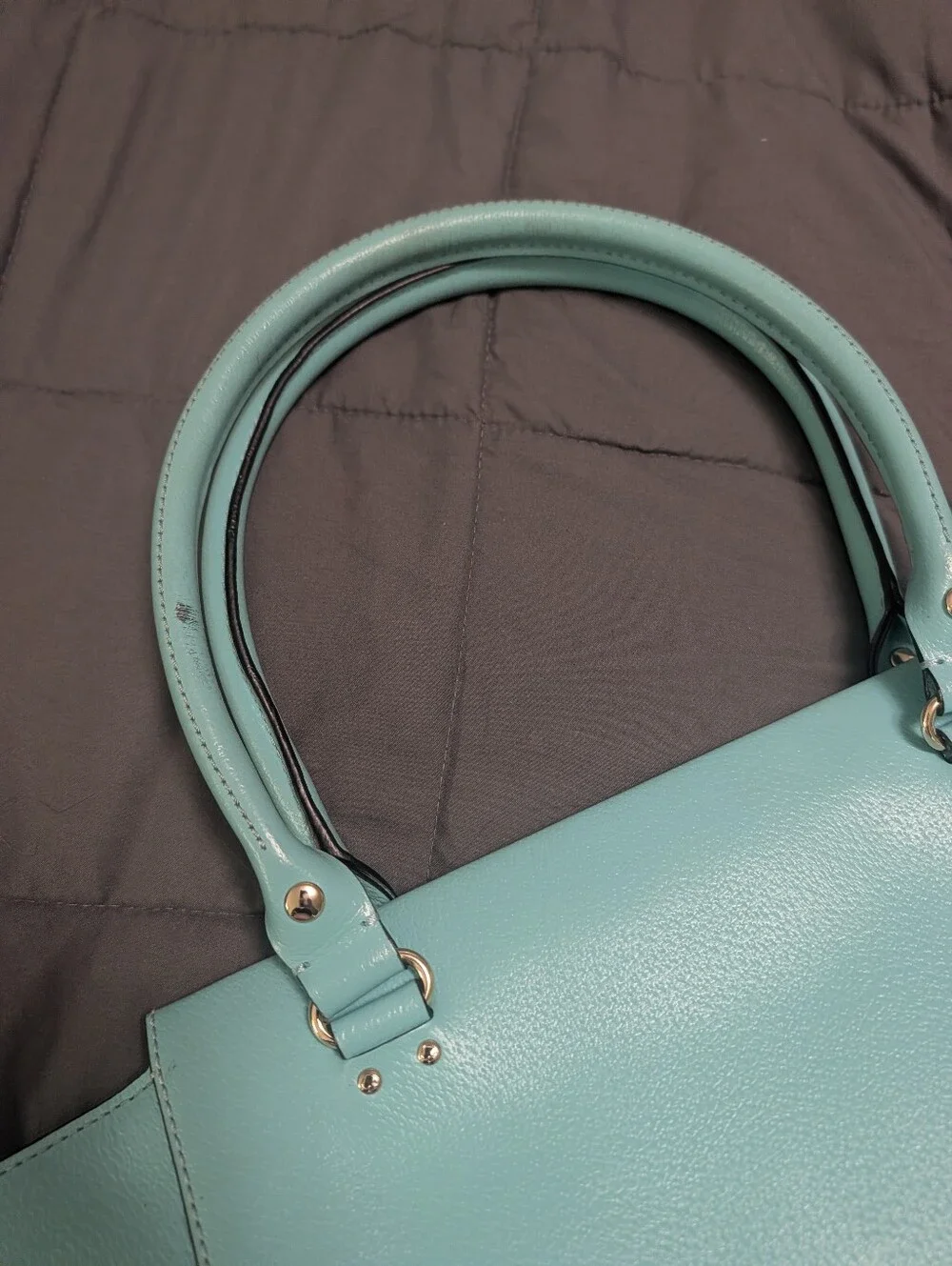 Kate Spade Wellesly Aqua Bag- Large